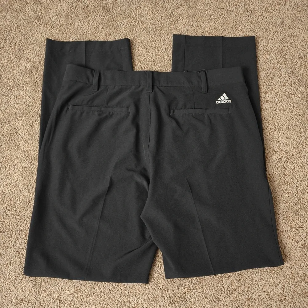 NWT Adidas Golf Pants Mens 32x30 Black ADIULT REGEFTPNT AF1710 Performance‎ $90